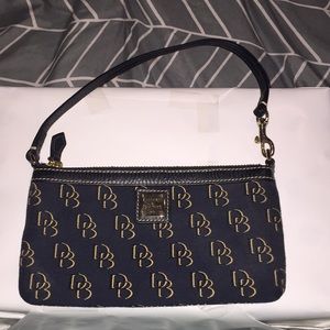 Dooney and Burke signature wristlet